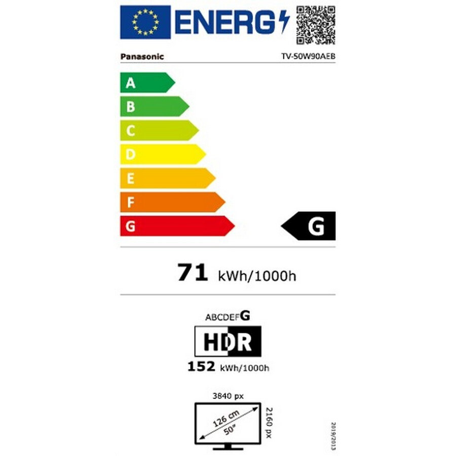 Panasonic Smart Television 50" 4K UHD LED TV-50W90AEB HDR (2025) view 8