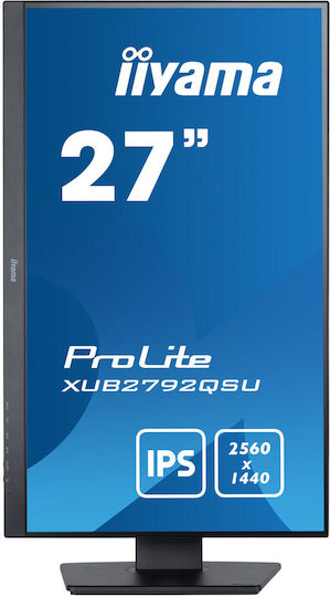 Iiyama ProLite XUB2792QSU-B5 IPS Gaming Monitor 27" QHD 2560x1440 with Response Time 5ms GTG vue 2