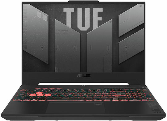 Asus TUF Gaming A15 TUF507NVR-LP047 15.6" FHD 144Hz (Ryzen 7-7435HS/16GB/512GB SSD/GeForce RTX 4060/W11 Home) Mecha Gray (ES Keyboard) view 4