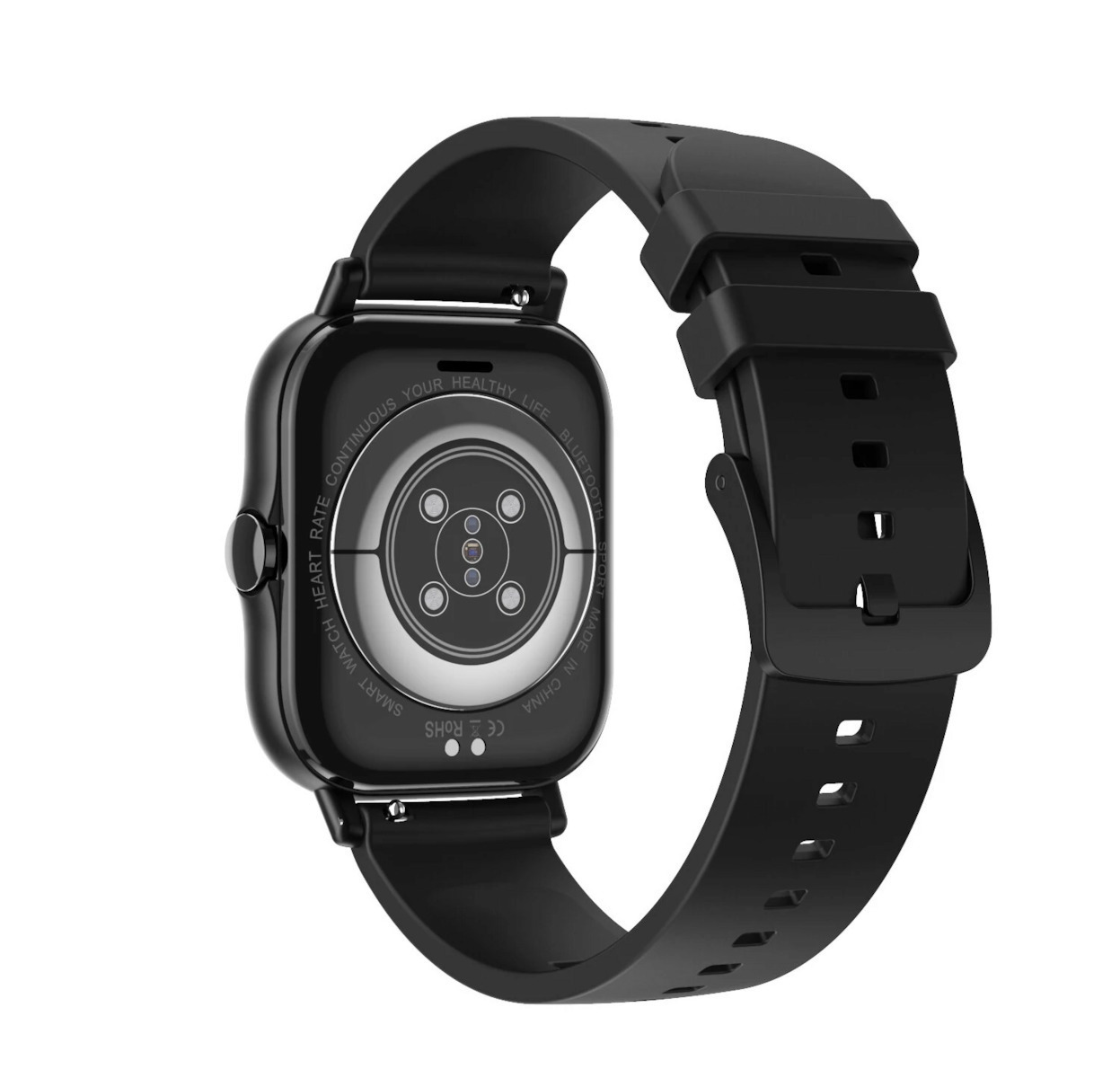 NanoFiT PRO Aluminium Smartwatch with Heart Rate Monitor (Black) view 3