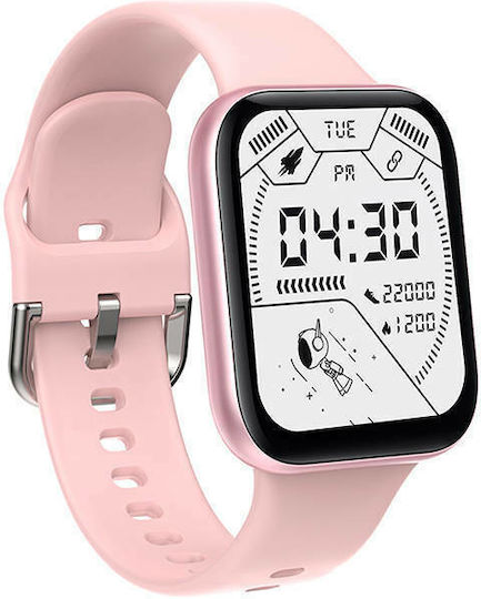 Colmi P8 SE Plus 43mm Smartwatch with Heart Rate Monitor (Pink) view 3