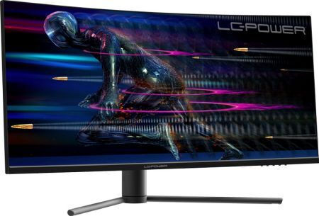LC-Power LC-M34-UWQHD-165-C Ultrawide VA HDR Curved Gaming Monitor 34" 3440x1400 165Hz view 1