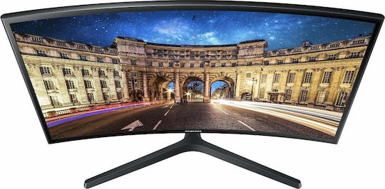 Samsung C24F396FHR VA Curved Gaming Monitor 23.5" FHD 1920x1080 with Response Time 4ms GTG view 3