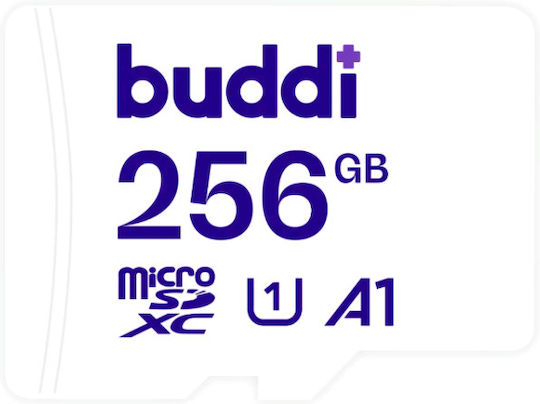 Buddi SDXC 256GB U1 A1 with Adapter view 2