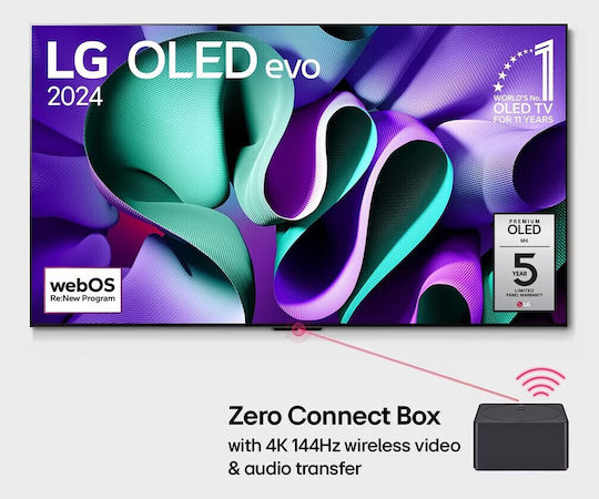 LG Smart Television 77" 4K UHD OLED OLED77M49LA HDR (2024) view 1