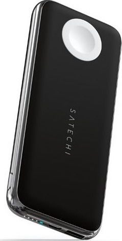 Satechi Quatro Wireless Power Bank 10000mAh 18W with USB-A Port and USB-C Port Quick Charge 3.0 / Power Delivery Black view 6