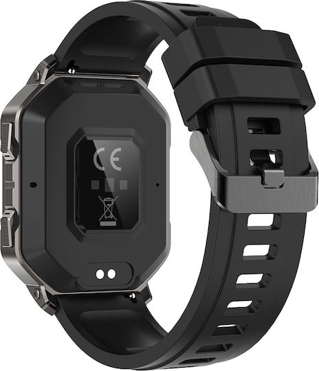 DAS.4 SG35 Smartwatch with Heart Rate Monitor (Black) view 5