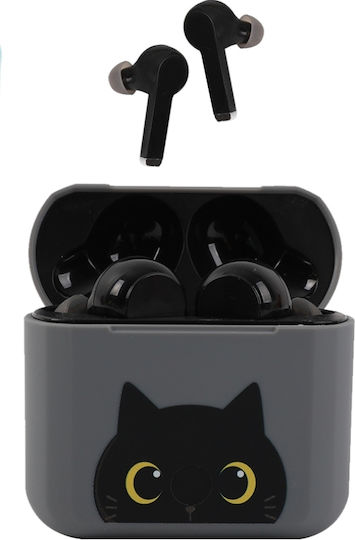I-Total XL2048 In-ear Bluetooth Handsfree Earphones with Charging Case Cats