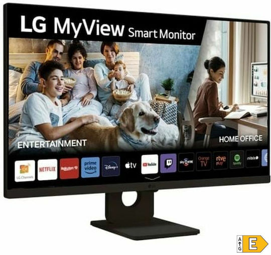 LG 32SR50F-B IPS HDR Monitor 32" FHD 1920x1080 with Response Time 8ms GTG view 2