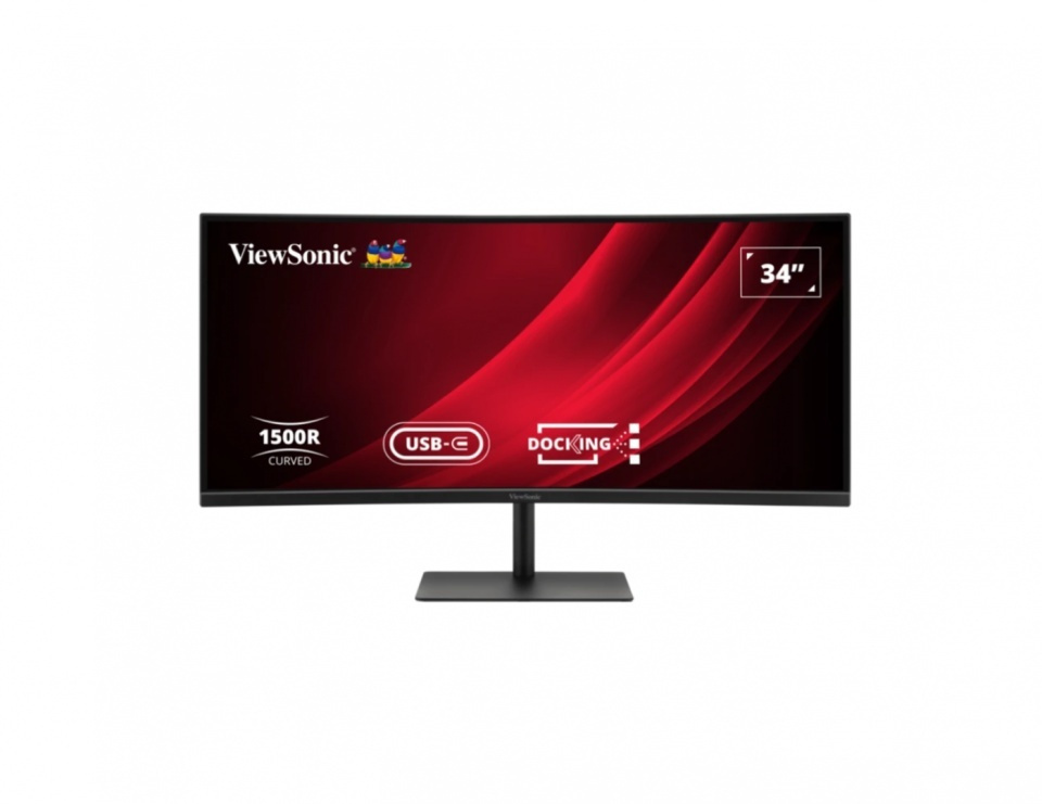 Viewsonic VG3419C-2 Ultrawide VA HDR Curved Monitor 34" QHD 3440x1440 with 3.5ms GTG Response Time
