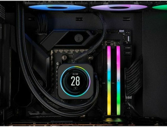 Corsair Vengeance RGB DDR5 32GB RAM with 2x16GB Modules and Speed 6000 for Desktop CMH32GX5M2B6000Z30K view 5