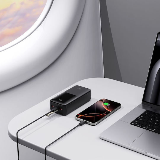Tech-Protect PB03 Power Bank 30000mAh 22.5W with 2 USB-A Ports and USB-C Port Black view 6