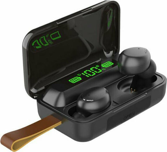 F9-5 In-ear Bluetooth Handsfree Earphones with Sweat Resistance and Charging Case Black vue 6
