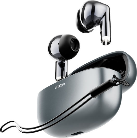 Moxom MX-TW78 In-ear Bluetooth Handsfree Earphones with Charging Case Black