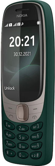 Nokia 6310 2021 Dual SIM Mobile with Buttons (English Menu) Green view 5