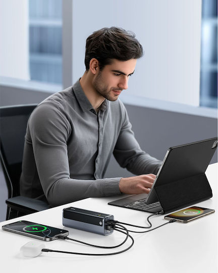Baseus EnerGeek GP12 Power Bank 20800mAh 145W with 2 USB-A Ports and 2 USB-C Ports Gray view 8