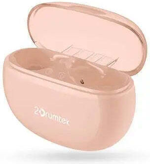 A4Tech B27 In-ear Bluetooth Handsfree Earphones with Sweat Resistance and Charging Case Pink view 2