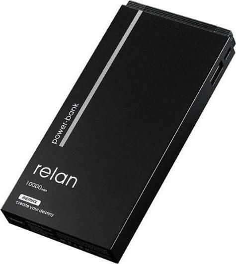 Remax Relan RPP-65 Power Bank 10000mAh with USB-A Port Black