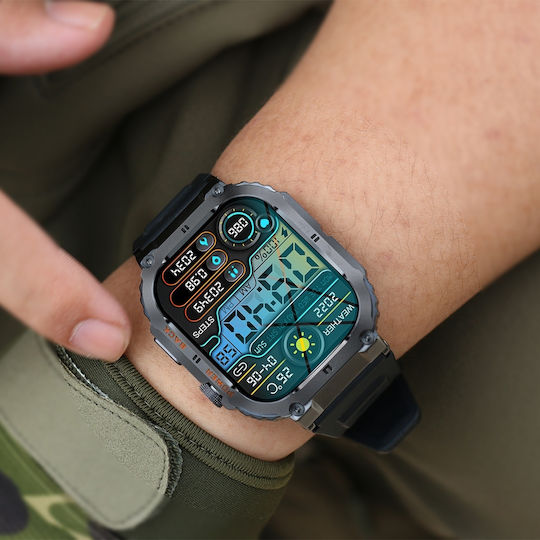 Aoke K57 Pro Smartwatch (Orange) view 7