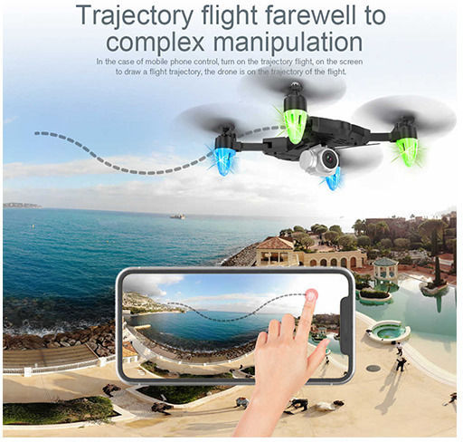 Zheng Fei Toys F69 Discovery 2 WiFi Drone FPV 2.4 GHz with 1080p Camera and Controller vista 6