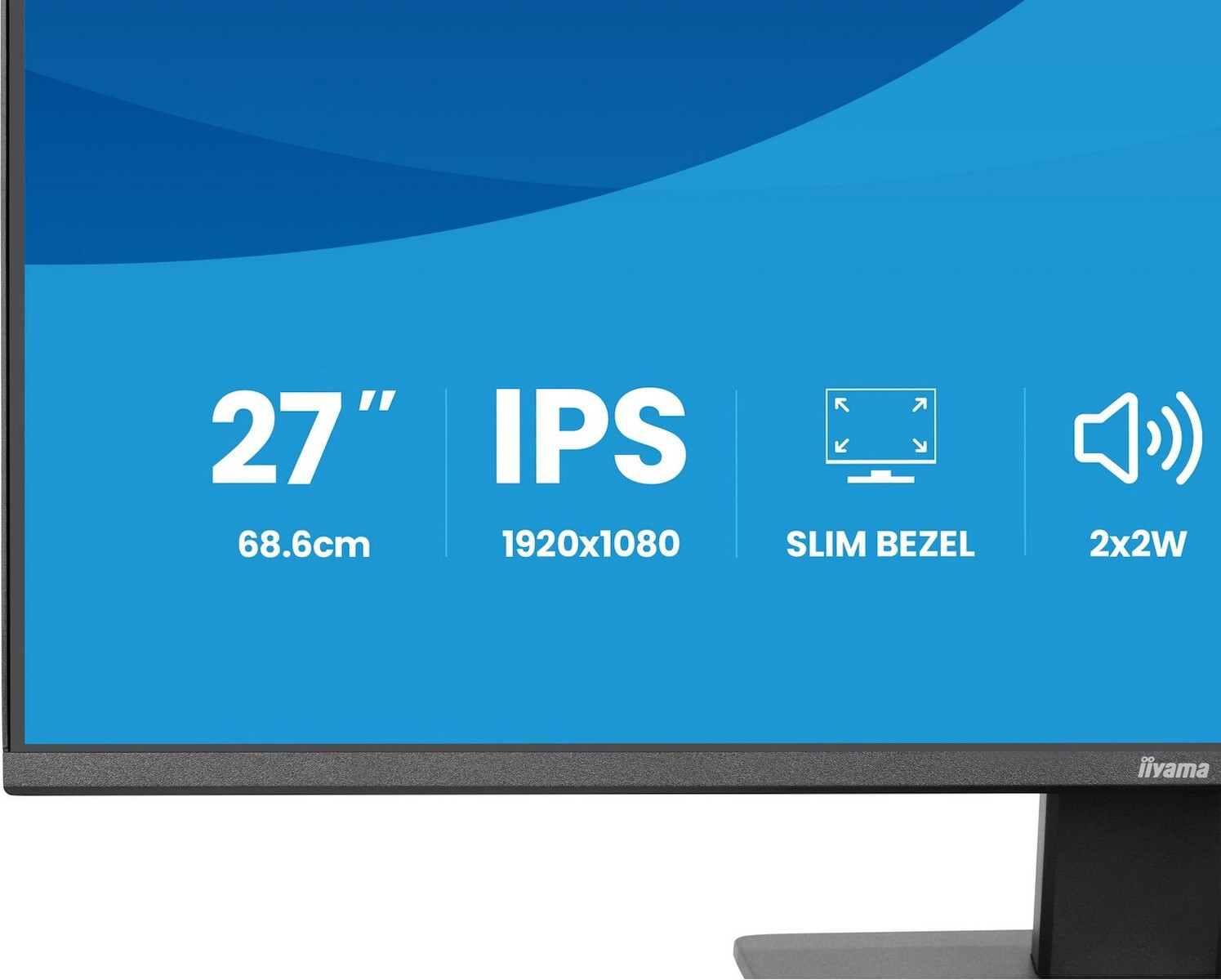 Iiyama X2793HSU-B1 IPS Gaming Monitor 27" FHD 1920x1080 view 3