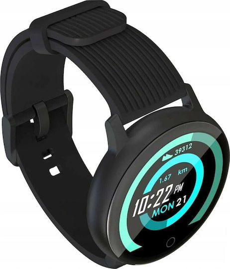 Lenovo Blaze HW10H 42mm Smartwatch with Heart Rate Monitor (Black) view 6