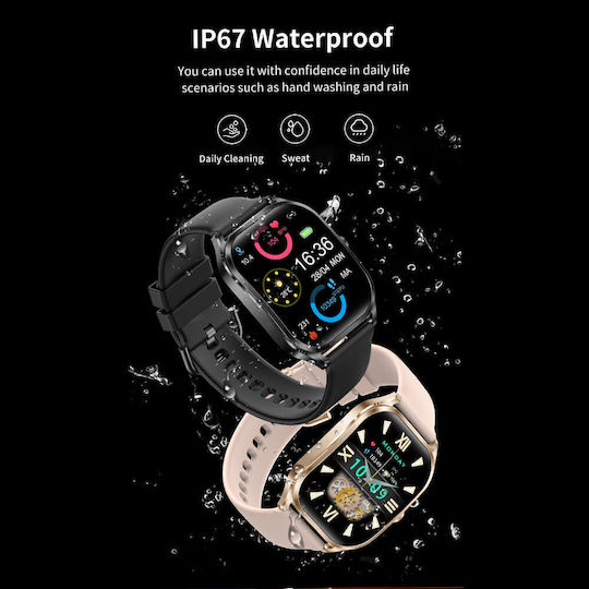 Microwear H35 Smartwatch (Gold) view 9