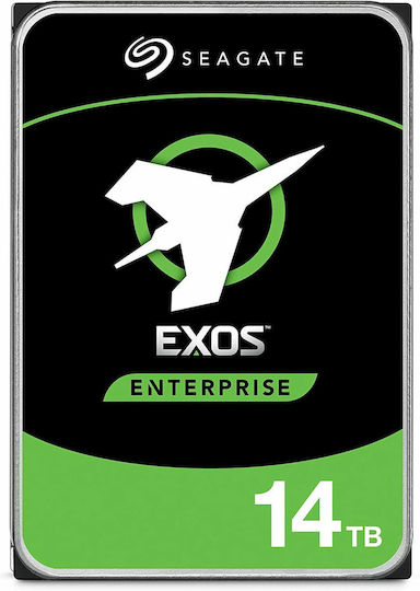 Seagate Exos X18 FastFormat 14TB HDD Hard Drive 3.5" SATA III 7200rpm with 256MB Cache for NAS / Server ST14000NM000J