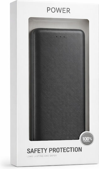 Slim Power Bank 10000mAh Black view 1