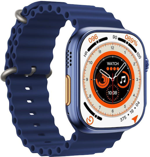 XO M8 Pro Smartwatch with Heart Rate Monitor (Blue) view 3
