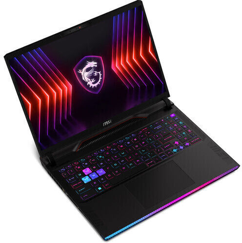 MSI Raider GE68HX 14VGG-287US 16" IPS UHD 144Hz (i9-14900HX/32GB/1TB SSD/GeForce RTX 4070/W11 Home) Black (US Keyboard) view 5