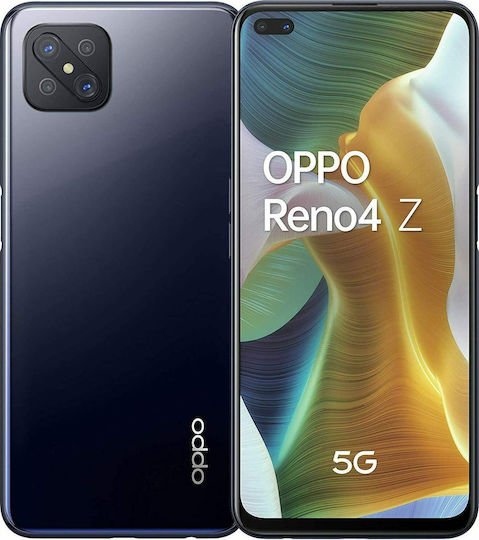 Oppo Reno4 Z 5G Dual SIM (8GB/128GB) Ink Black view 1