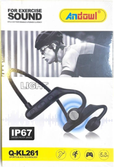 Andowl Q-KL261 Earbud Bluetooth Handsfree Earphones Black view 3