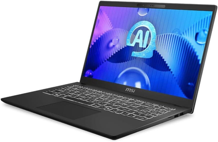 Mis Medical MSI Modern 15 H AI C1MOG 15.6" FHD (Ultra 7-155H/16GB/512GB SSD/W11 Home) (International English Keyboard) view 1