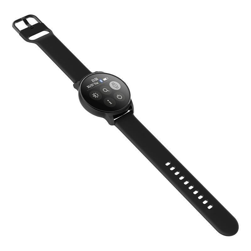 36mm Smartwatch with Heart Rate Monitor (Black) vue 2