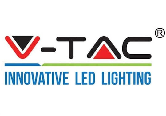 V-TAC VT-3509 Power Bank 8000mAh with 2 USB-A Ports White view 8