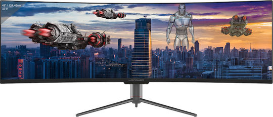LC-Power LC-M49-DQHD-120-C-Q Ultrawide VA Curved Monitor 49" 5120x1440