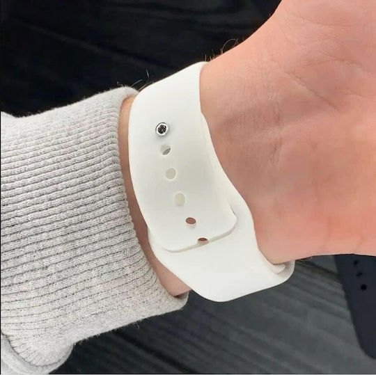 Smartwatch Fitness Bracelet I7 By D&k Call Sms Social Media Notifications Physical Activity Monitoring Sleep Heart Rate Pedometer Music Player White view 2