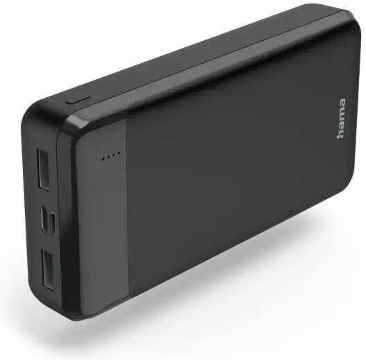 HAMA Eco Power 20 20000mAh 13W with 2 USB-A Ports and USB-C Port Black view 4