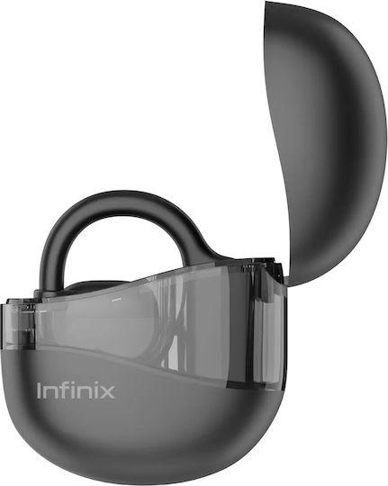 Infinix XBuds 3 Loop Bluetooth Handsfree Earphones with Sweat Resistance and Charging Case Black view 3