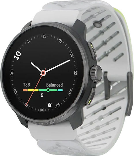Suunto Race S Titanium 45mm Waterproof Smartwatch with Heart Rate Monitor (Canary) view 3