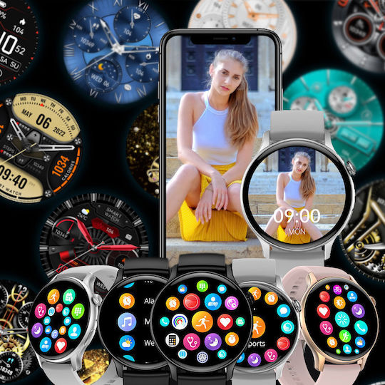 Rubicon Rncf10 Smartwatch with Heart Rate Monitor (Multicolour) vue 9