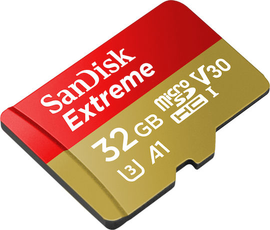 Sandisk Extreme microSDHC 32GB U3 V30 A1 UHS-I 100MB/s with Adapter view 4