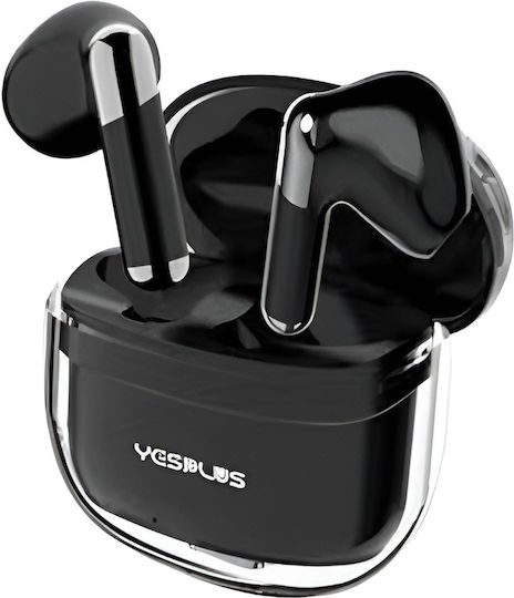 Yesplus TWS19 In-ear Bluetooth Handsfree Earphones with Charging Case Black view 1