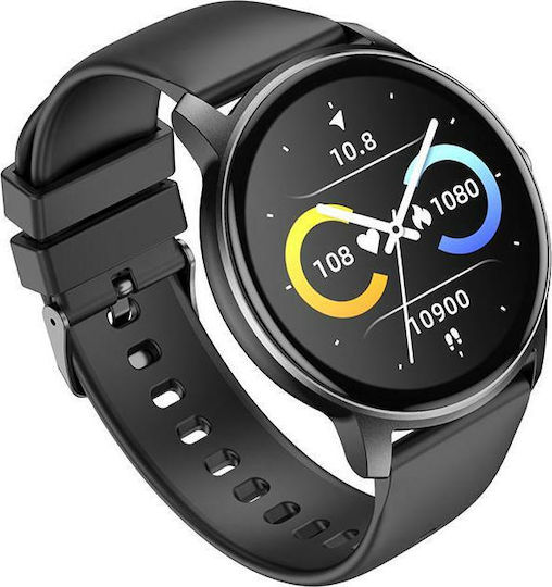 Hoco Y4 Smartwatch with Heart Rate Monitor (Black) view 2
