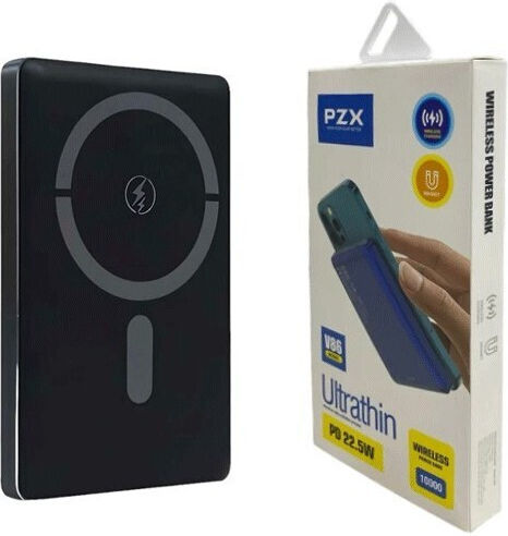 PZX V86 Power Bank 10000mAh 22.5W Black view 1