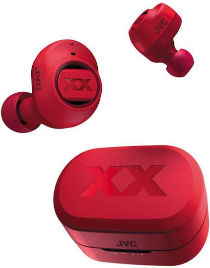 JVC HA-XC50T In-ear Bluetooth Handsfree Earphones with Charging Case Red view 4