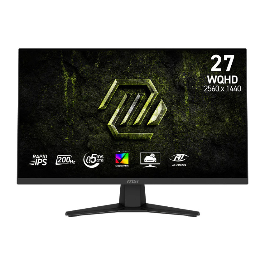 MSI MAG 274QF IPS HDR Gaming Monitor 27" QHD 2560x1440 200Hz with 0.5ms Response Time GTG
