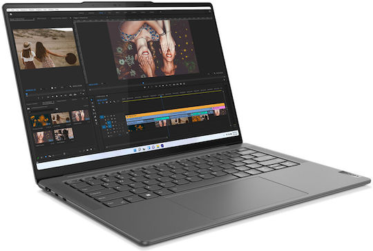 Lenovo Yoga Pro 7 14IRH8 14.5" QHD+ (i7-13700H/16GB/512GB SSD/GeForce RTX 4050/W11 Home) Storm Grey (ES Keyboard)