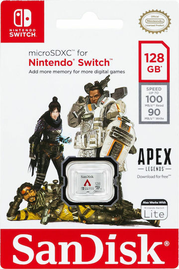 Sandisk Apex Legends Edition microSDXC 128GB view 1
